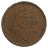 Luxembourg 1930 25 Centimes Almost Uncirculated (AU50)