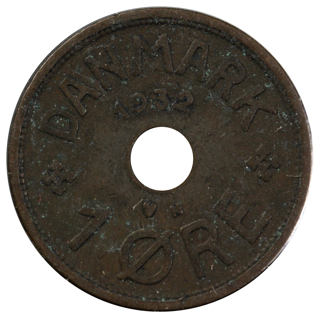 Denmark 1932NGJ Ore Extra Fine (EF40)