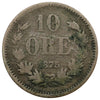 Sweden 1875ST  10 Ore F-VF (F15) $