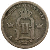 Sweden 1875ST  10 Ore F-VF (F15) $