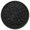 Sarawak 1886 Cent Extra Fine (EF40) $