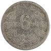 South Africa 1896 6 Pence Very Fine (VF-20)