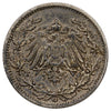German Empire 1906G 1/2 Mark Extra Fine (EF40) $