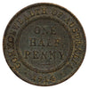 Australia 1914 1/2 Penny Very Fine (VF20)