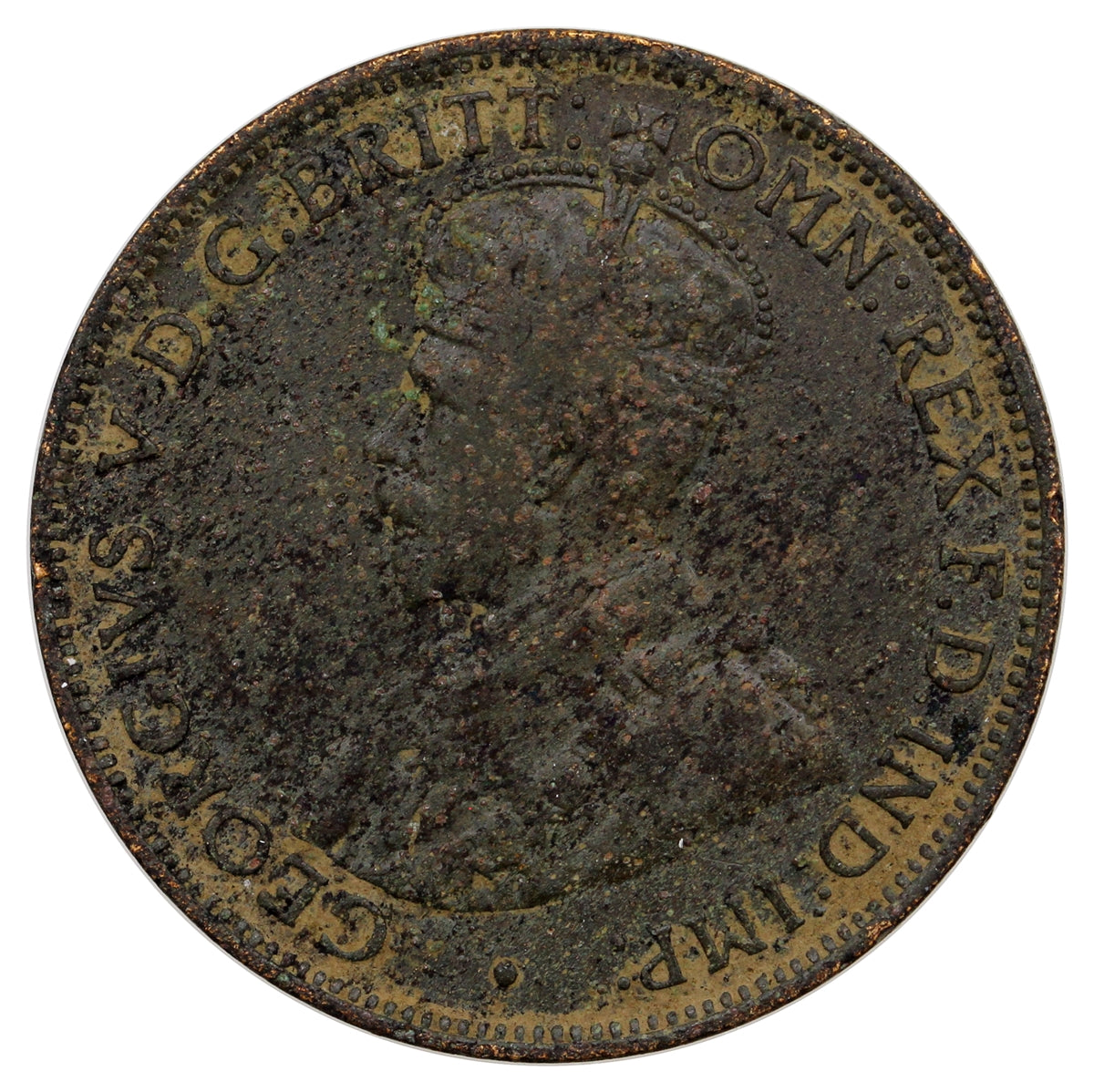 Australia 1914 1/2 Penny Very Fine (VF20)