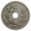 Belgium 1901 5 Centimes VF-EF (VF-30) $