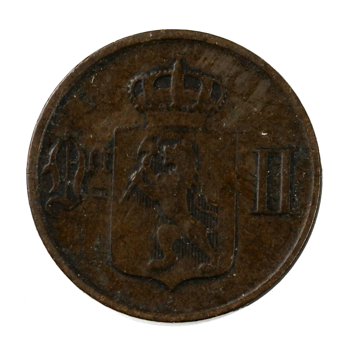 Norway 1889 Ore Extra Fine (EF-40)