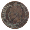 France 1861A 10 Centimes Extra Fine (EF40)