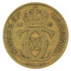 Denmark 1925HCN GJ 2 Kroner VF-EF (VF30)