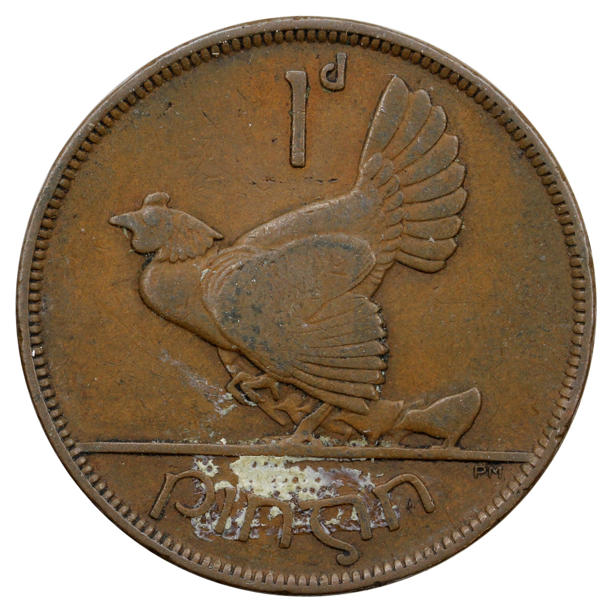 Ireland 1928 Penny VF-EF (VF30)