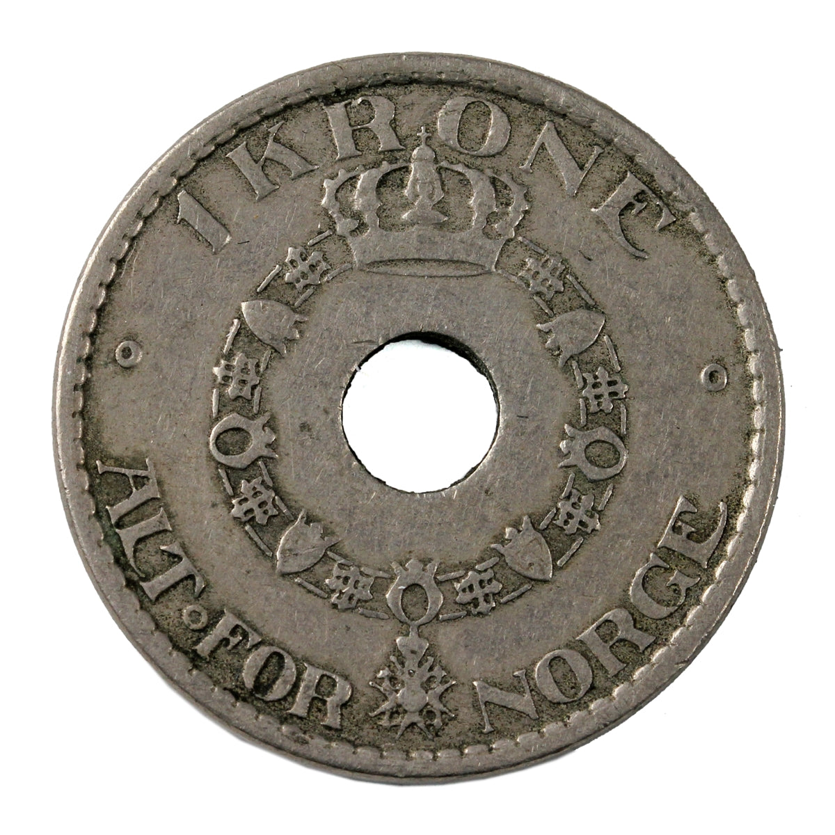 Norway 1925 Krone VF-EF (VF-30)