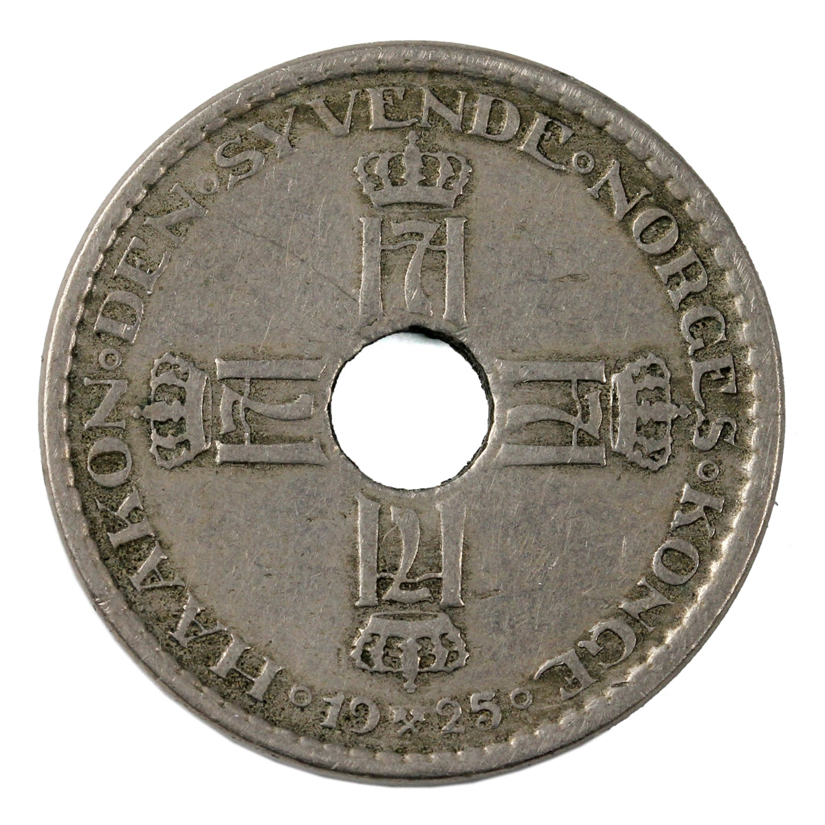 Norway 1925 Krone VF-EF (VF-30)