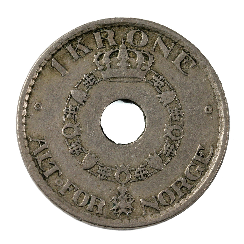 Norway 1925 Krone Very Fine (VF-20)