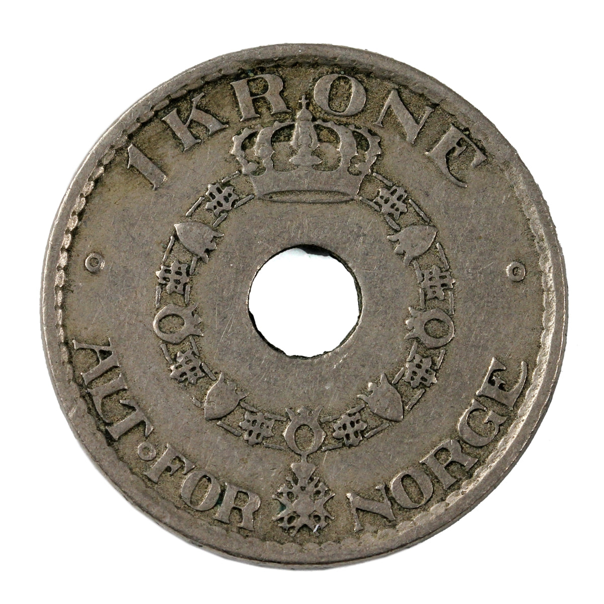 Norway 1925 Krone Very Fine (VF-20)