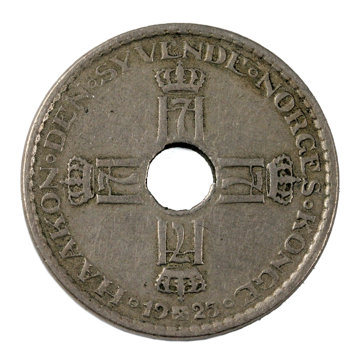Norway 1925 Krone Very Fine (VF-20)