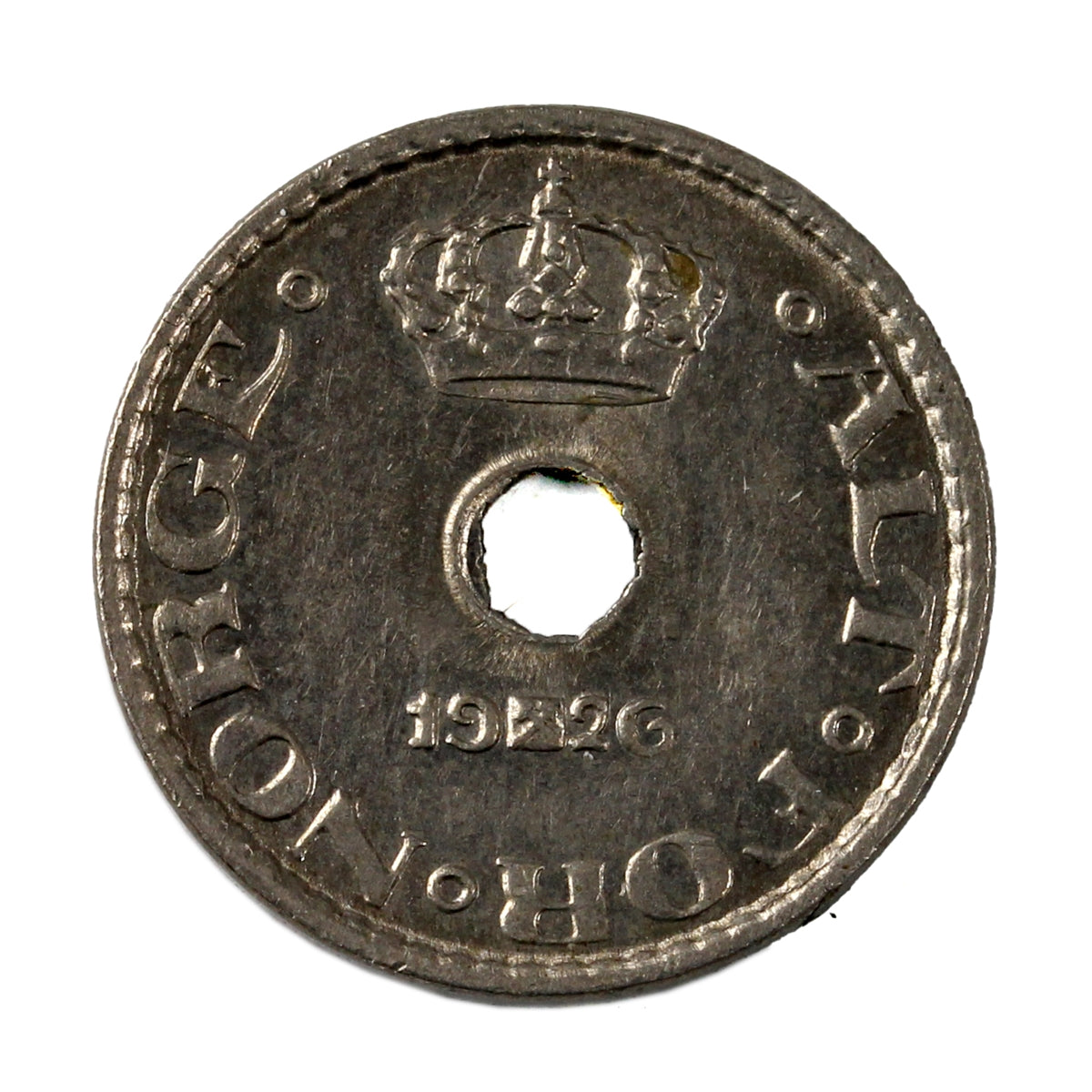 Norway 1926 10 Ore Uncirculated (MS-60)