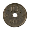 Norway 1926 10 Ore Extra Fine (EF-40)