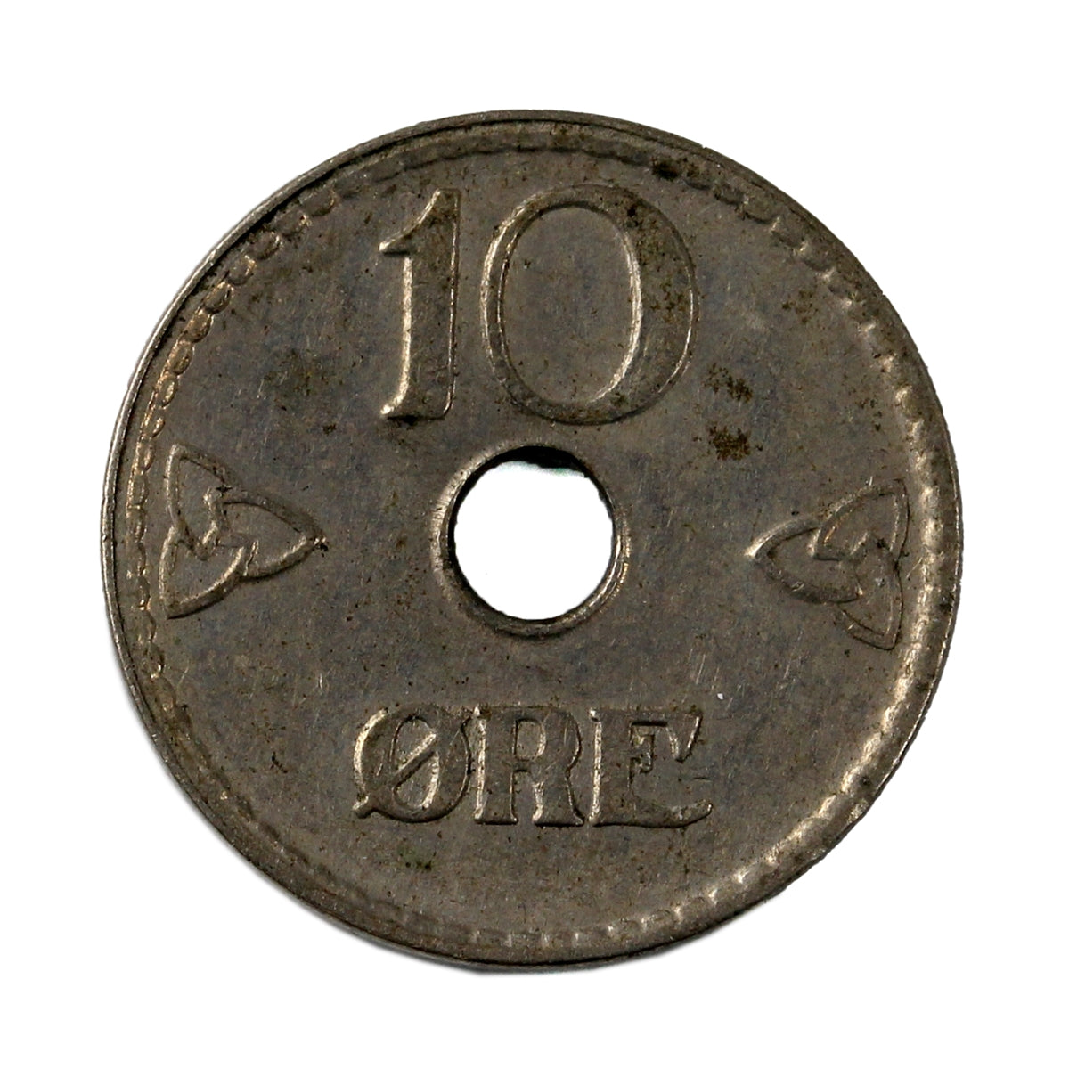 Norway 1926 10 Ore Extra Fine (EF-40)
