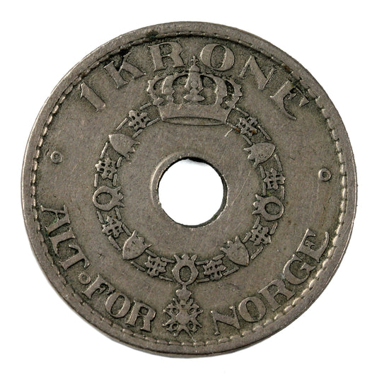 Norway 1926 Krone VF-EF (VF-30)