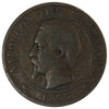 France 1855D 10 Centimes Very Fine (VF20)