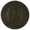 France 1863A 10 Centimes Extra Fine (EF40)