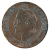 France 1863A 10 Centimes Very Fine (VF20)
