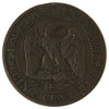 France 1863K 5 Centimes VF-EF (VF30)