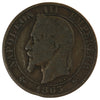 France 1863K 5 Centimes VF-EF (VF30)
