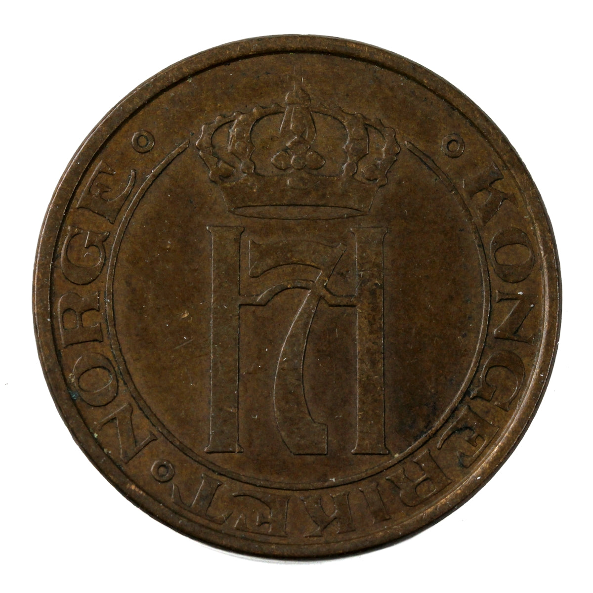 Norway 1931 5 Ore Extra Fine (EF-40)