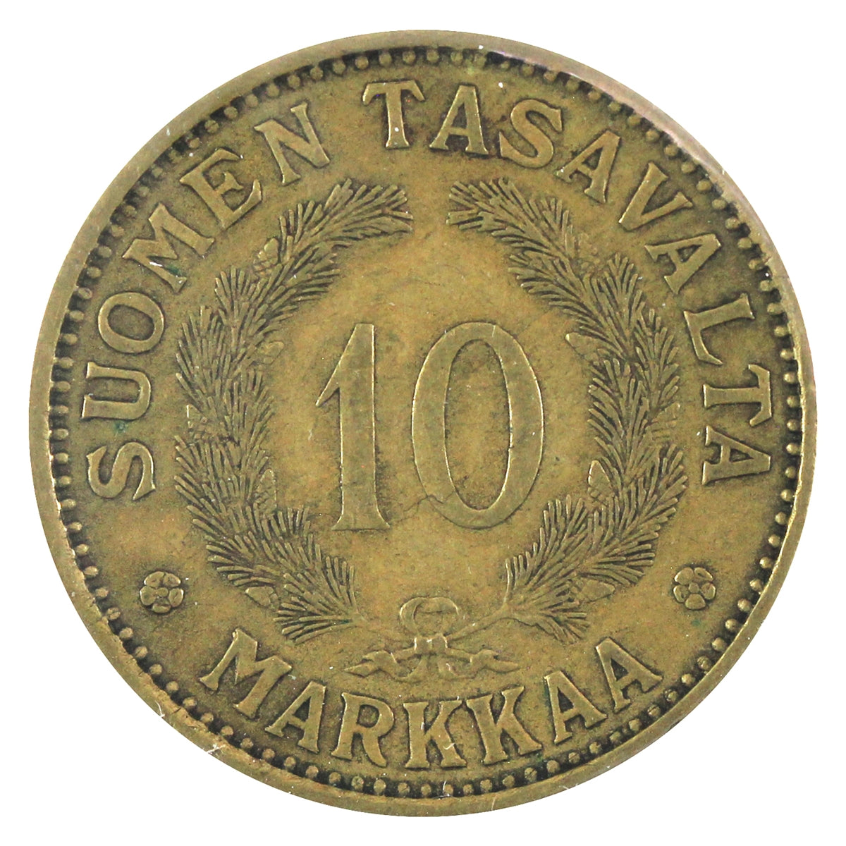 Finland 1930S 10 Markkaa Extra Fine (EF40)