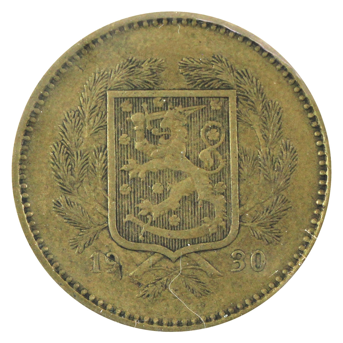 Finland 1930S 10 Markkaa Extra Fine (EF40)