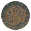 France 1864K 5 Centimes Extra Fine (EF40)