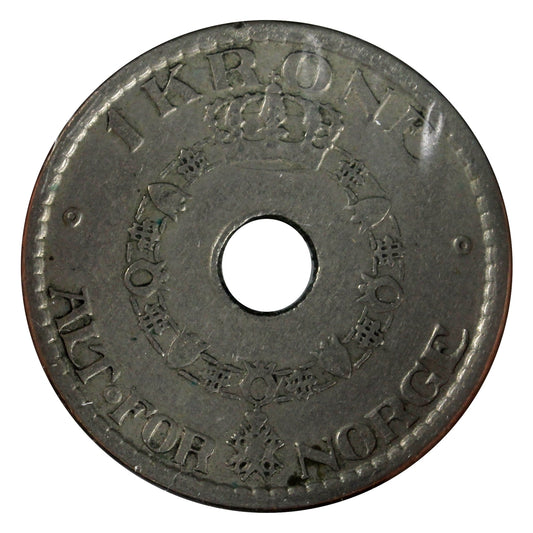Norway 1940 Krone VF-EF (VF-30)