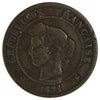 France 1871A 5 Centimes VF-EF (VF30)