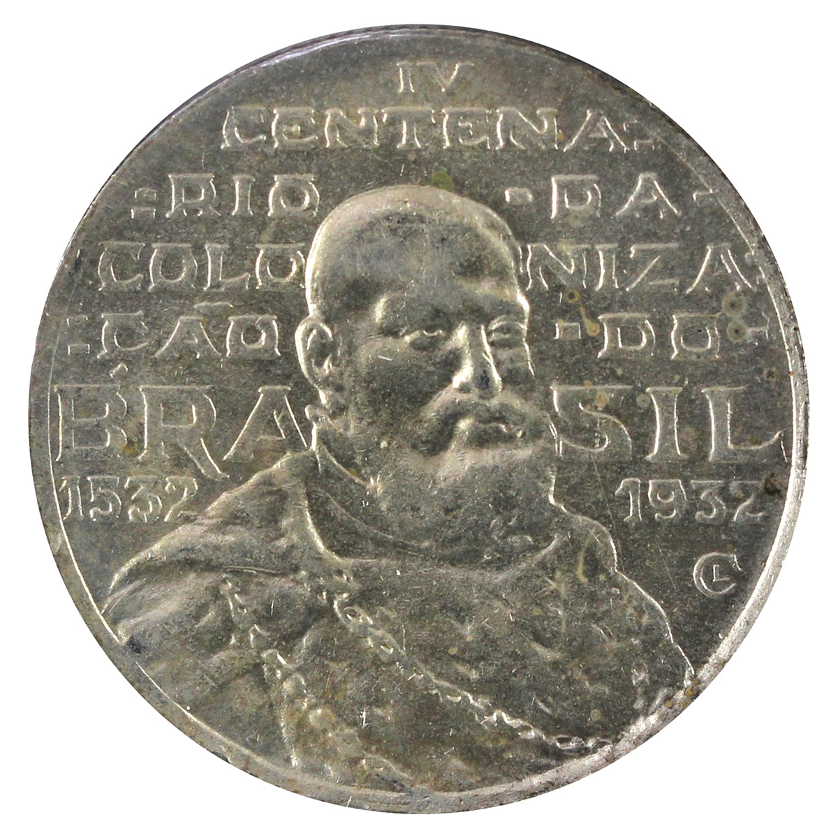 Brazil 1932 2000 Reis Uncirculated (MS60)