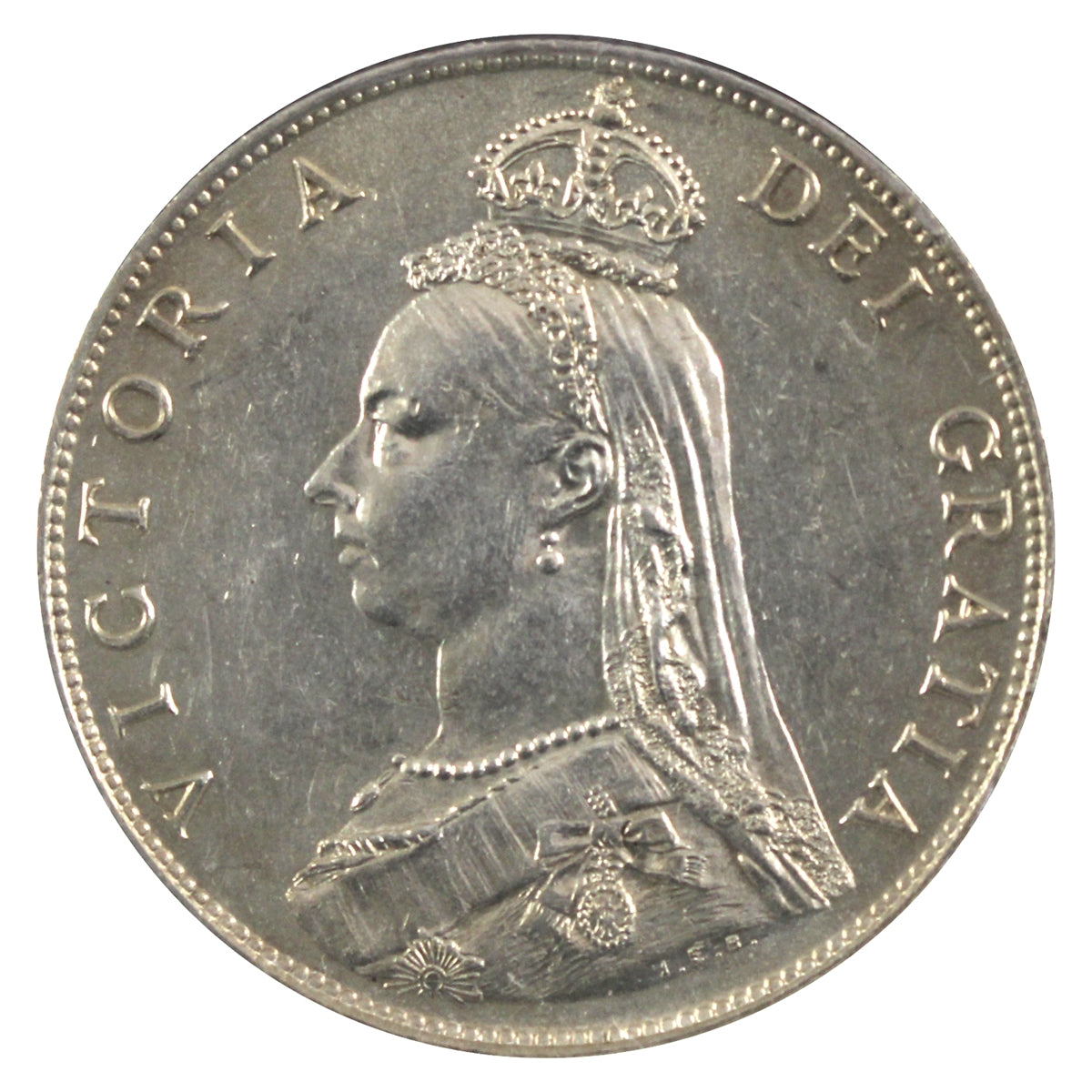Great Britain 1887 Florin AU-UNC (AU55) $