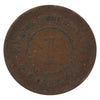 Straits Settlements 1873 Cent Fine (F12)