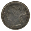 Straits Settlements 1885 10 Cents VF-EF (VF30) $