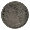 Straits Settlements 1886 10 Cents VF-EF (VF-30) $