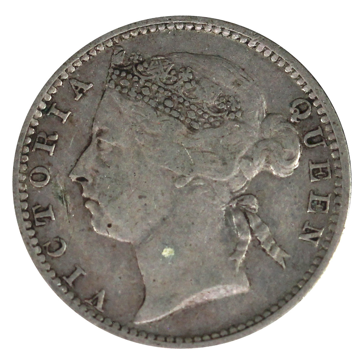 Straits Settlements 1896 10 Cents VF-EF (VF30) $