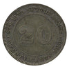 Straits Settlements 1910B 20 Cents VF-EF (VF30)