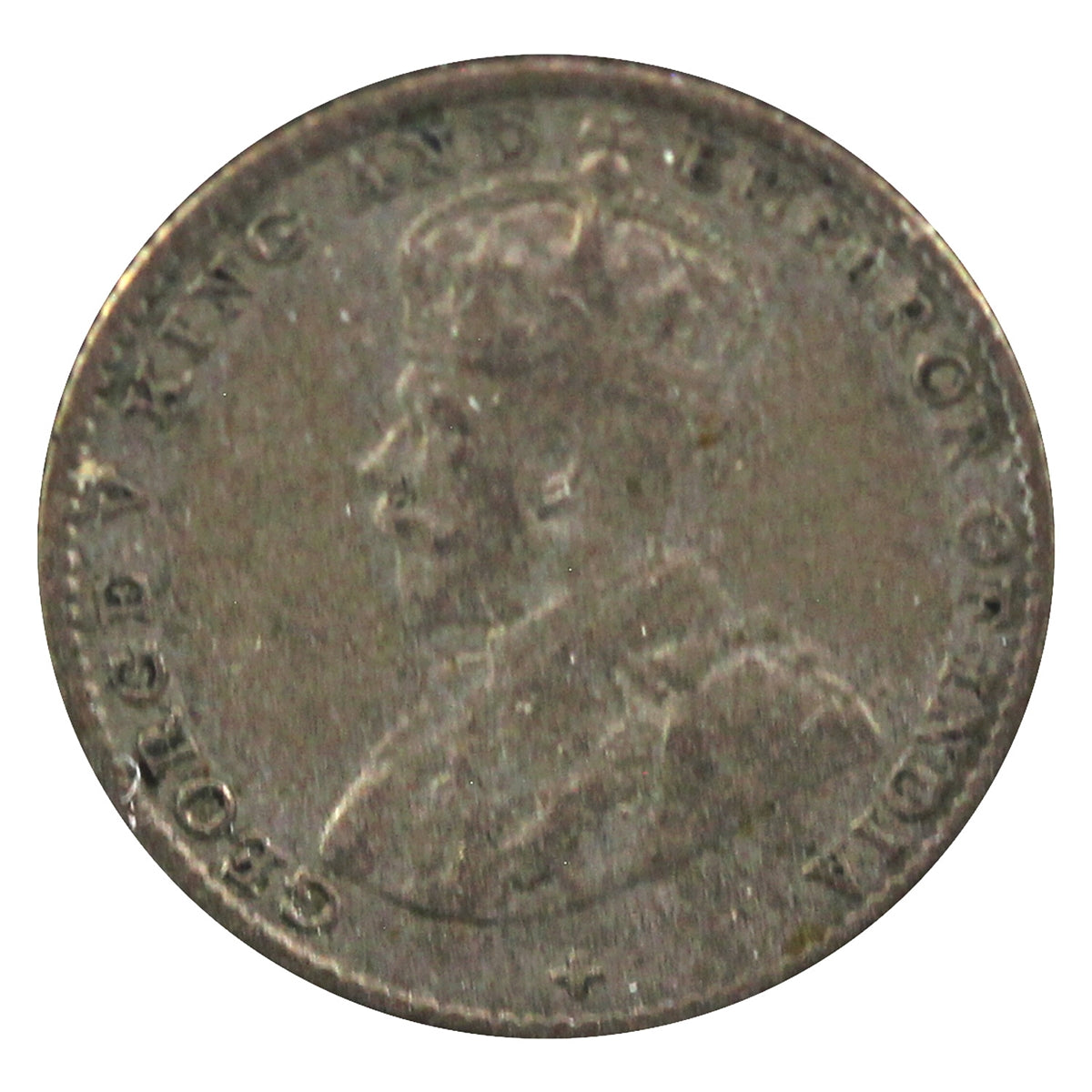 Straits Settlements 1918 5 Cents VF-EF (VF30)
