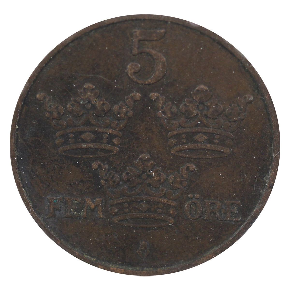 Sweden 1911 5 Ore Extra Fine (EF40)