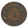 Switzerland 1886B 2 Rappen VF-EF (VF30)