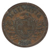 Switzerland 1886B 2 Rappen VF-EF (VF30)