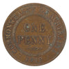 Australia 1919 Penny Extra Fine (EF-40)