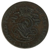 Belgium 1865 2 Centimes VF-EF (VF-30)