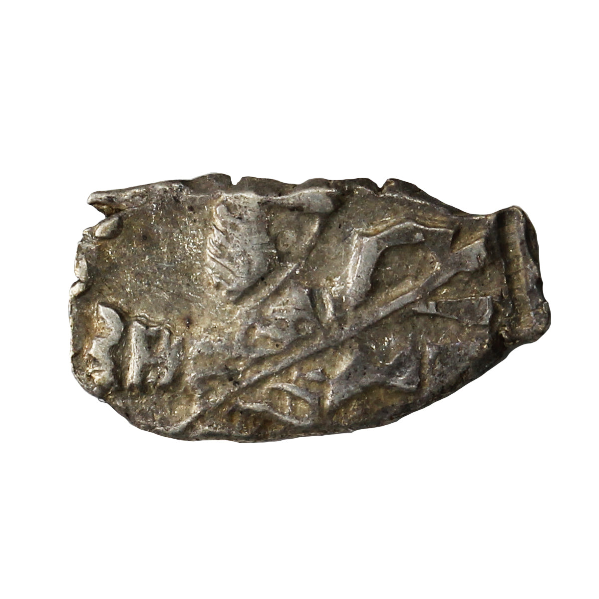 Russia 1689-1725 Wire Money, Peter the Great Kopek VF-EF (VF30)