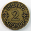 Iceland 1929HCNGJ 2 Kronur Extra Fine (EF-40) $
