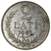Latvia 1926 2 Lati Extra Fine (EF40)